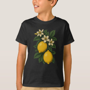 Limonen-Frucht Vintage-Kunst Limonen-Farm T-Shirt