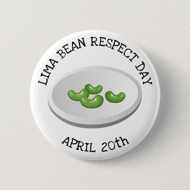 Limoner Bean Respect Day 20. April Button (Vorderseite)