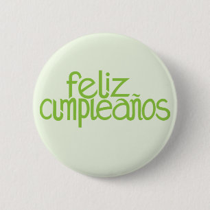 Limoner Button von Feliz Cumpleaños