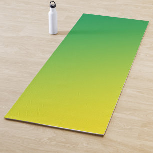 Limoner Farbverlauf Yogmatte Yogamatte