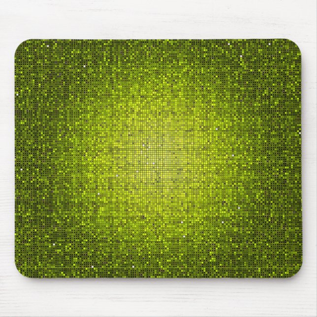 Limoner Glitzer Sequin Disco Personalisiert Mousep Mousepad (Vorne)