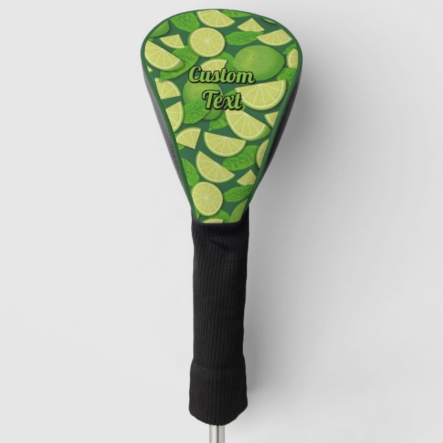 Limoner Hintergrund Golf Headcover (Vorderseite)