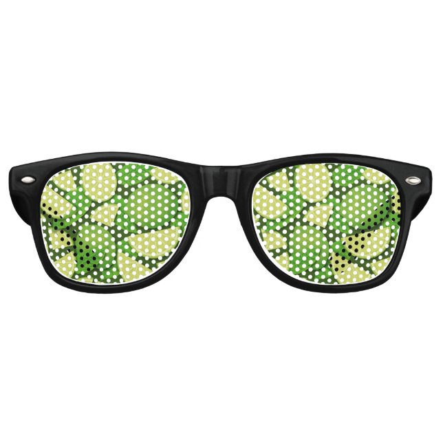 Limoner Hintergrund Partybrille (Vorderseite)