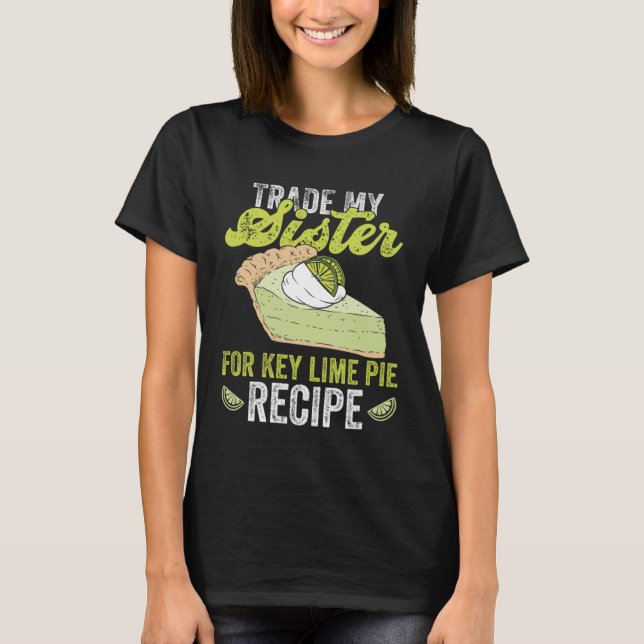 Limoner Kuchen- und Zitronentablett für Florida-Sc T-Shirt (Vorderseite)