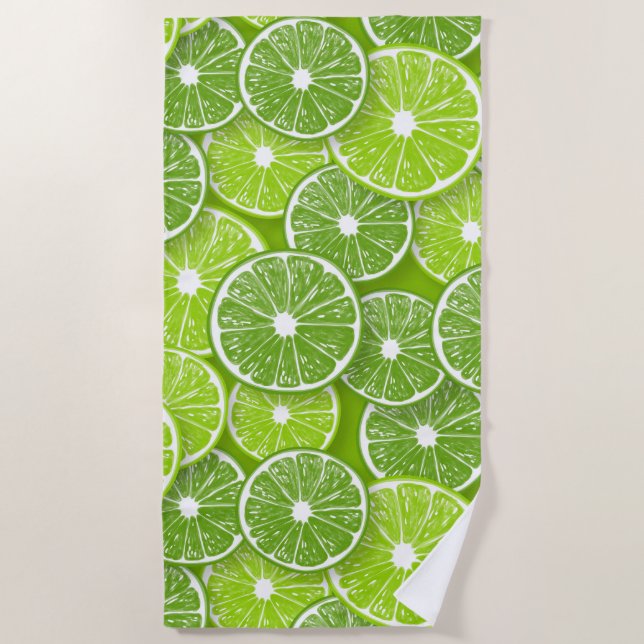 Limoner Pop Strandtuch (Vorderseite)