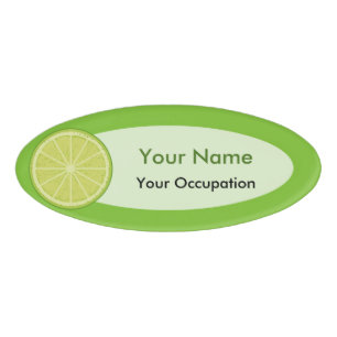 Limoner Schnitt Namenschild