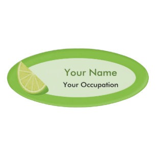 Limoner Schnitt Namenschild
