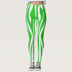 Limoner Zebra-Druck Leggings