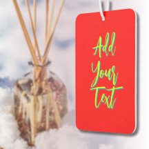 Limones 3D-Azurblau Moderner Text Funny Electric R