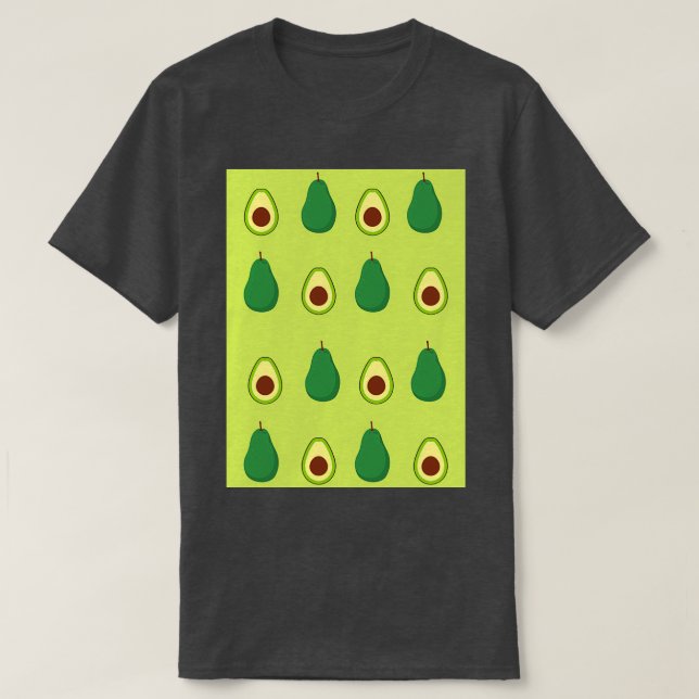 Limones Avocadomuster T-Shirt (Design vorne)