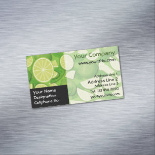 Limones Business-Card-Magnet Magnetische Visitenkarte