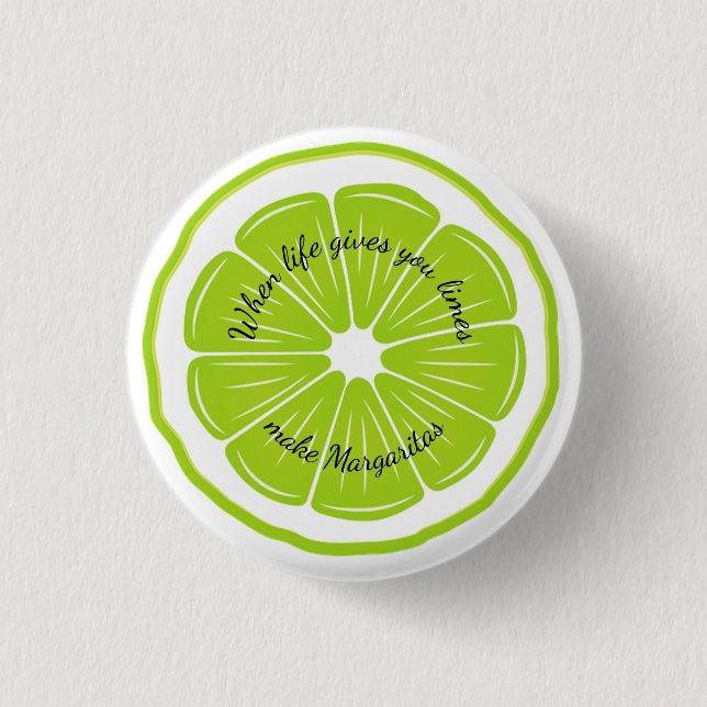 Limones Design Button (Vorderseite)