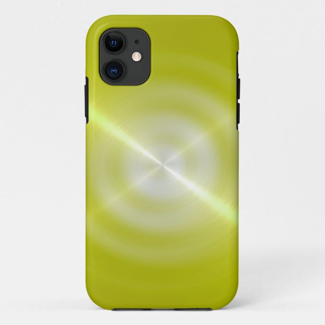 Limones Edelstahlmetall Case-Mate iPhone Hülle (Rückseite)