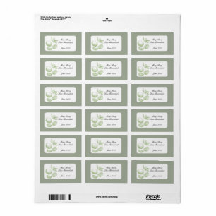 Limones Etikett für Marmalade Jar personalisiert Adressaufkleber