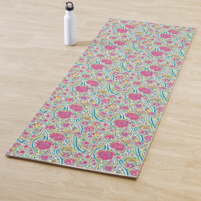Limones florales arabisches Muster Yogamatte (Beispiel)