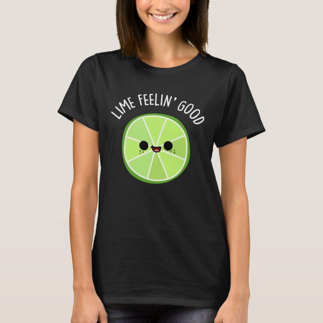 Limones Gefühl Gutes Funny Citrus Limon Puppe Dark T-Shirt (Vorderseite)