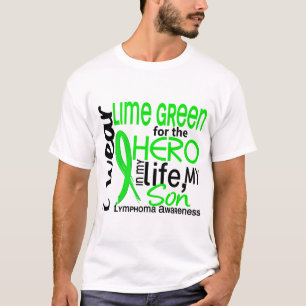 Limones Grün für Sohn-Lymphom des Held-2 T-Shirt