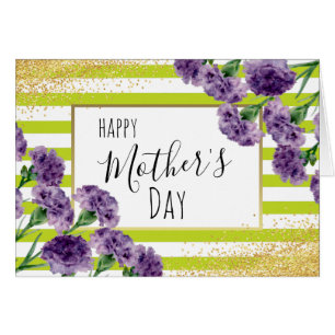 Limones Grün Stripes lila