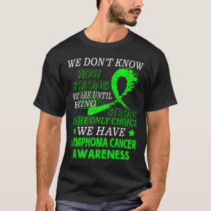 Limones grünes Bewusstsein starken Lymphomkrebses T-Shirt