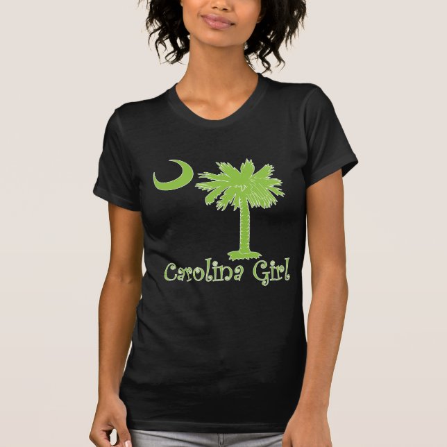 Limones grünes Carolina-Mädchen T-Shirt (Vorderseite)