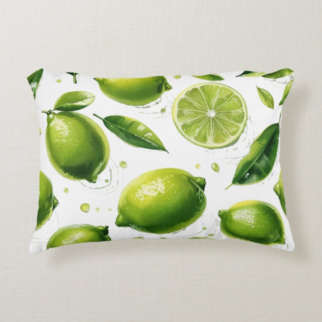 Limones Muster Dekokissen (Vorderseite)
