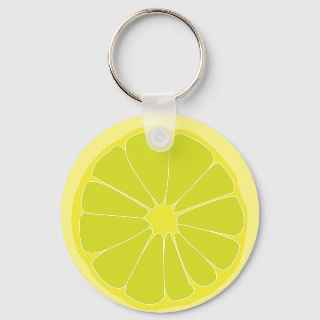 Limones Obst Limon Schlüsselanhänger (Vorderseite)