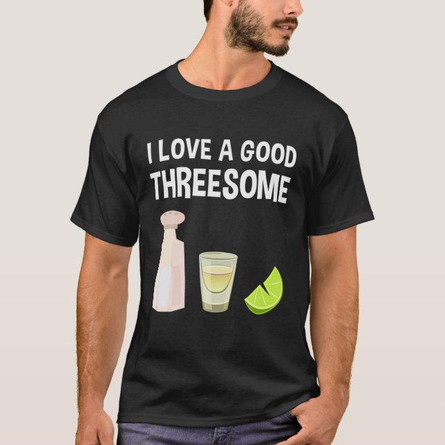 Limones Salz Tequila Drohstoff Barkeeper Bar Drink T-Shirt (Vorderseite)