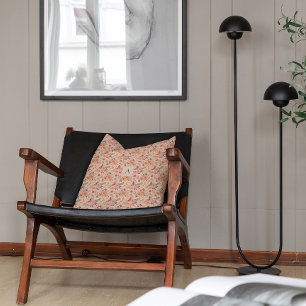 Limonien  Florale rosa Pfingstrose rustikales Must Kissen