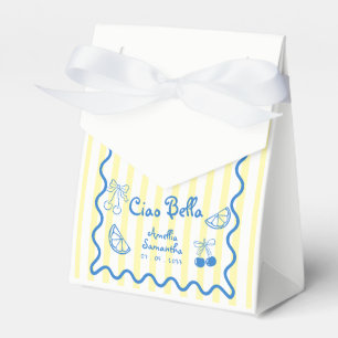 Limonien italienische verspielte Doodle-Junggesell Geschenkschachtel