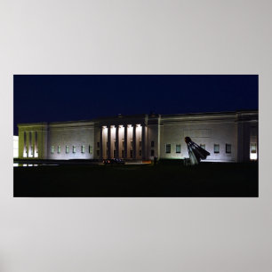 Limousine am Nelson-Atkins Museum of Art Poster