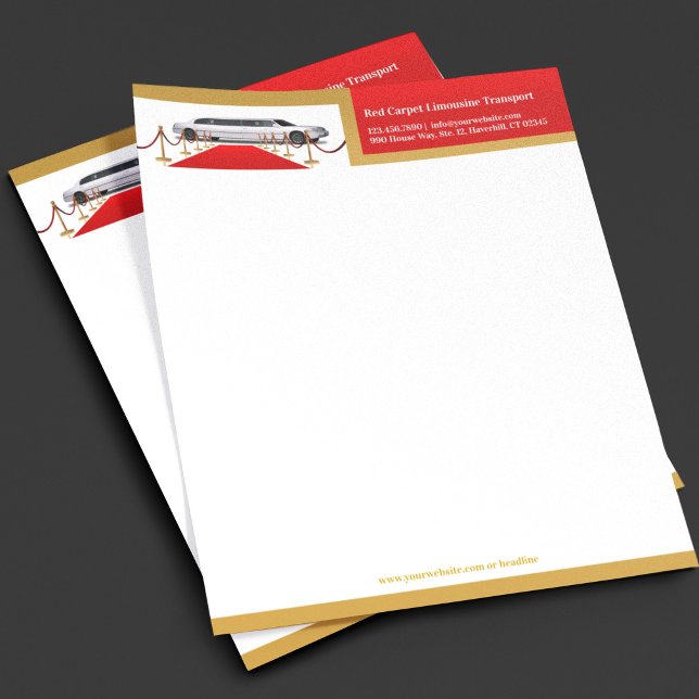 Limousine Letterhead Briefkopf (Von Creator hochgeladen)