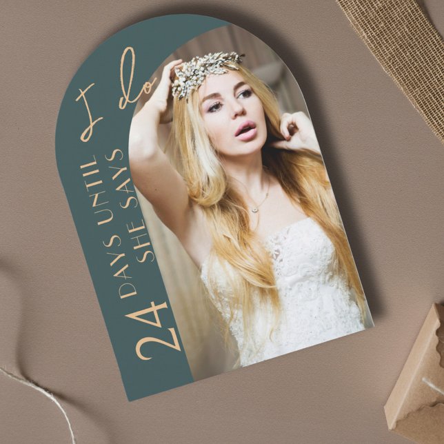 Limousine Modernes Arch Foto Brautparty Einladung (Von Creator hochgeladen)