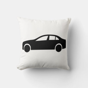 Limousine-Silhouette Kissen