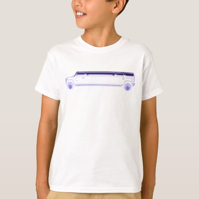Limousinen-Hummer T-Shirt (Vorderseite)