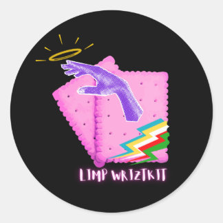 Limp Wrizket Runder Aufkleber