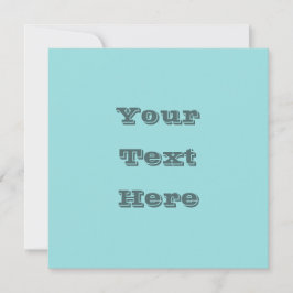 Limpet Muschel Blue Green Spring Season Solid Colo Karte