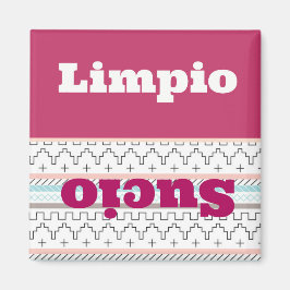 Limpio/Sucio Magnet
