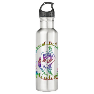 Limted Ausgaben-Blumen-Logo-Wasser-Flasche Edelstahlflasche
