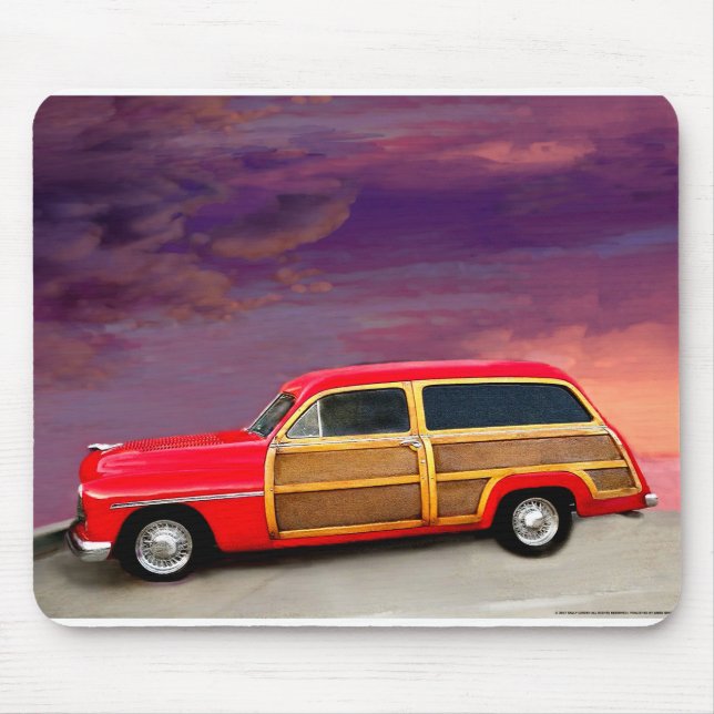 LIN55 rotes Woody.tif Mousepad (Vorne)