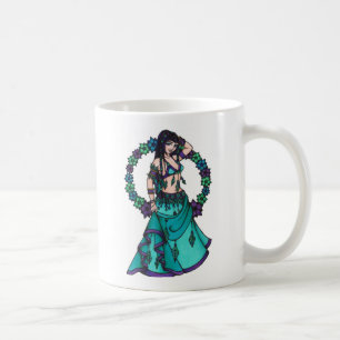 Lina Blume Goddess Belly Dancer Art Tasse