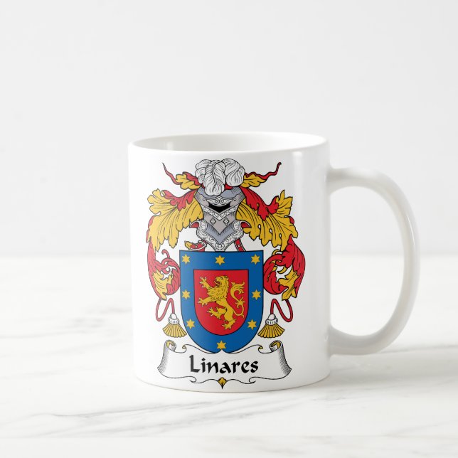Linares-Familienwappen Tasse (Rechts)