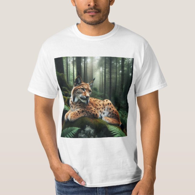 Lince Ibérico: El Símbolo de la Conservación T-Shirt (Vorderseite)