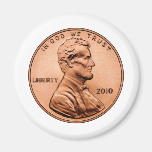 LINCOL PENNY MAGNET