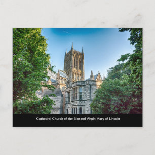 Lincoln Cathedral Postkarte