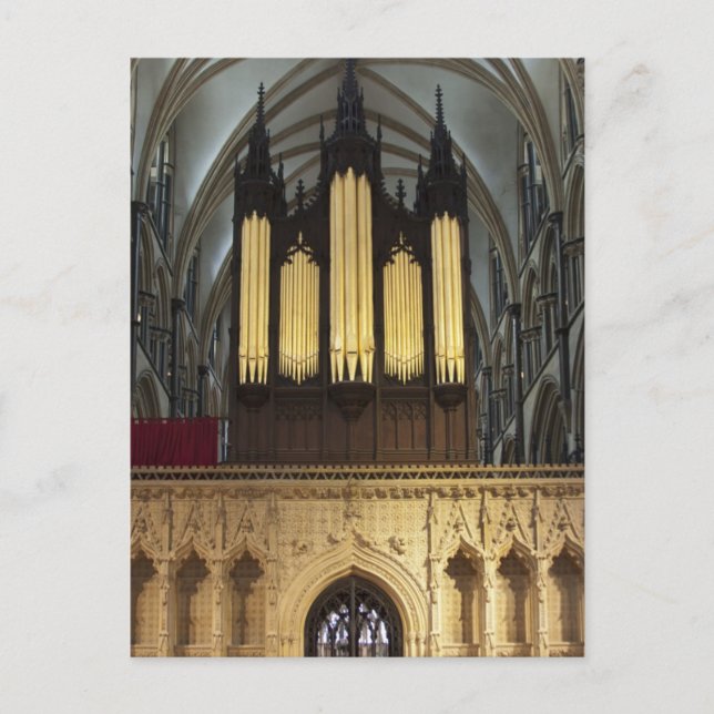 Lincoln Cathedral, UK Postcard Postkarte (Vorderseite)