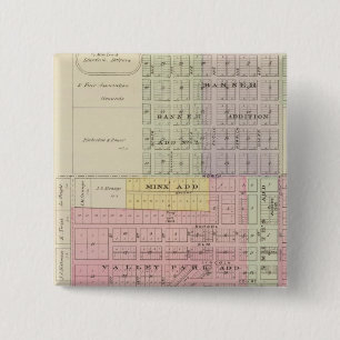 Lincoln Center, Beverly, Nescatunca, Kansas Button