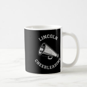 Lincoln Cheer abgenutzt Retro 90er Cheerleader Kaffeetasse