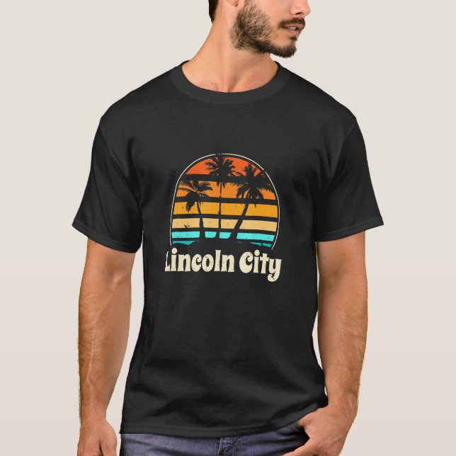Lincoln City Oregon Beach oder Beach Bum The Imps  T-Shirt (Vorderseite)