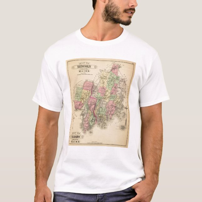 Lincoln Co, Sagadahoc Co T-Shirt (Vorderseite)
