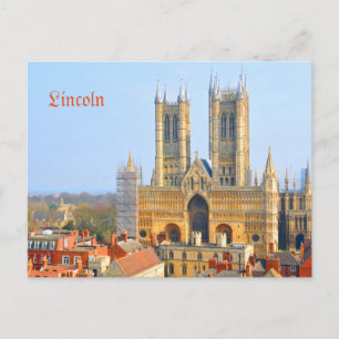 Lincoln, England Postkarte